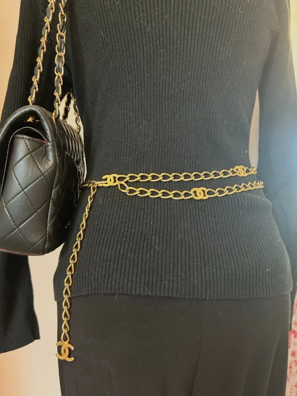 Chanel Necklace/Belt - 1997 Fall/Winter Collection - 24k Gold - Picture 2 of 6